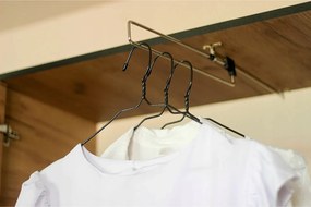 Szafa czterodrzwiowa DIOR 207 4d z nadstawką biały