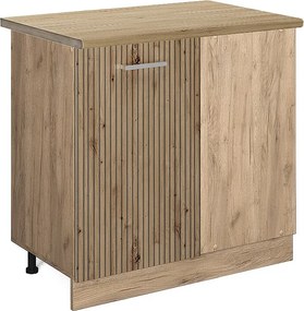 Szafka narożna dąb rzemieślniczy 86x60x81.6 r-line