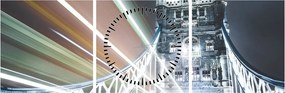Obraz Tower Bridge (z zegarem) (90x30 cm)