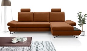 Narożnik LOFT z funkcją spania Regulowane zagłówki i podłokietniki Prawa strona Salvador 15