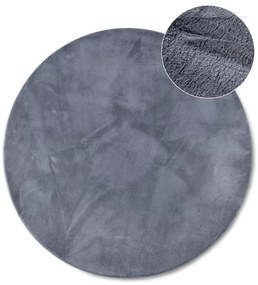 Antracytowy okrągły dywan ø 160 cm Leon – Villeroy&Boch