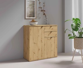 Komoda METRIX 120 cm do Salonu Sypialni Dąb artisan