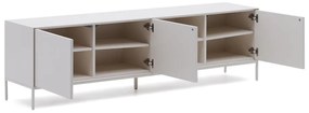 Biała szafka pod TV 195x55 cm Vedrana – Kave Home