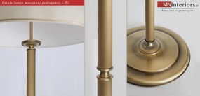 Lampa podłogowa z abażurem L-P1