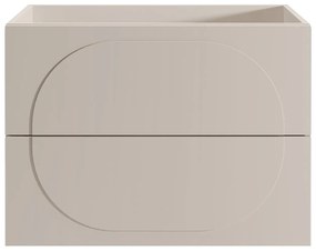 Szafka łazienkowa wisząca   - Beżowa - 80 cm - VUTOMA