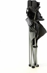 Zestaw 2x składane krzesło wędkarskie - szare