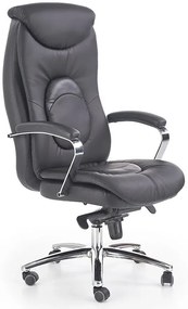 Ergonomiczne skórzane krzesło obrotowe Alormi - do 150 kg