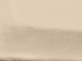 PrzytulneMieszkanie.pl Jersey prześcieradło do dziecięcego łóżeczka jasnobeżowe 70 x 140 cm