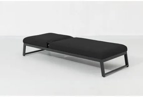 TISO + MELIA leżak LIKA-TEX® - zestaw ogrodowy aluminiowy 2+1