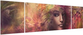 Obraz - Fantastyczna kobieta (170x50 cm)