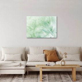 Obraz - Zielony kwiat (70x50 cm)