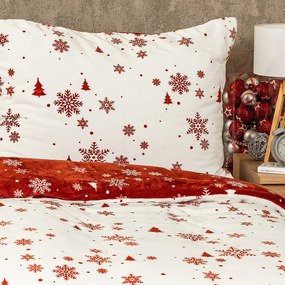 4Home Pościel mikroflanela Happy winter, 140 x 200 cm, 70 x 90 cm, 140 x 200 cm, 70 x 90 cm