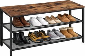 Na buty szafka z siedziskiem w stylu loft P3-R19