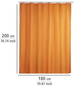 Zasłona prysznicowa, tekstylna, 180x200 cm, WENKO