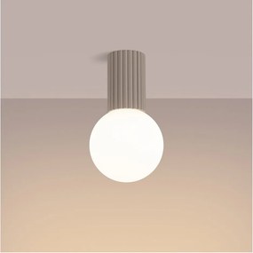 Niebieska lampa sufitowa ze szklanym kloszem ø 12 cm Orbital – Sollux