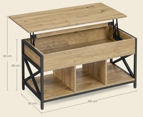 Nowoczesny rozkładany stolik kawowy P4-N21