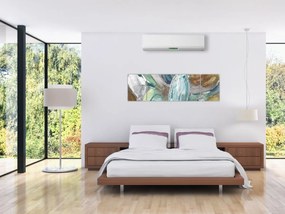 Obraz - Abstrakcyjny obraz postaci (170x50 cm)