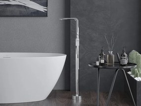 Mexen Roxy wolnostojąca bateria wannowa, chrom - 75533-00