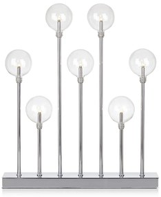 Świecznik w kolorze srebra Markslöjd Junior, wys. 50 cm