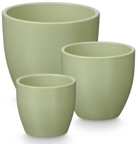 Zestaw okrągłych doniczek Ø 14, 17, 22 cm