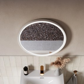 Lustro łazienkowe LED BELDIVO okrągłe - 60 cm