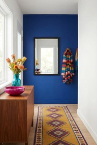 Czarne prostokątne lustro aluminiowe ścienne 21 rozmiarów C8-S16