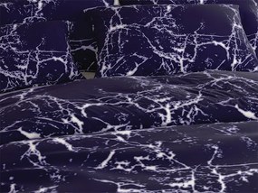 PrzytulneMieszkanie.pl PrzytulneMieszkanie.pl Pościel bawełniana TEMPESTA fioletowa Rozmiar pościeli: 70 x 90 cm | 140 x 200 cm