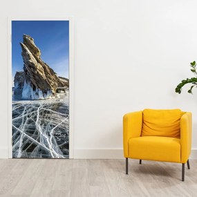 Fototapeta na drzwi - Lodowa skała (95x205cm)