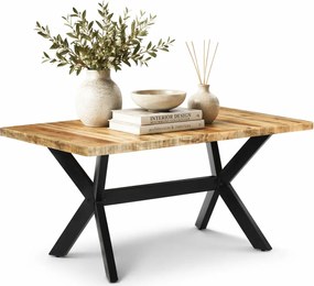 Jasnobrązowy stół z drewna mango H2-N00