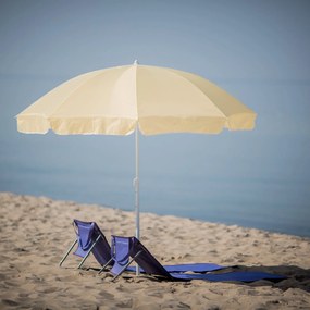 Parasol ogrodowy 2,4 m Poly II ecru PATIO