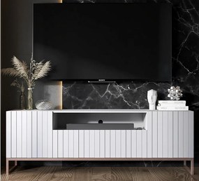 Szafka RTV TAL 2D1K 150cm biała mat