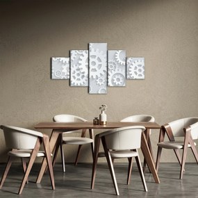 Obraz - Koła zębate (125x70 cm)