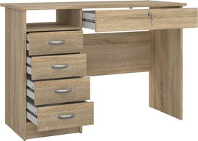 Biurko Function 5S dąb sonoma