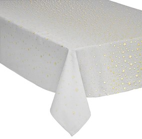 Ozdobny obrus w gwiazdki, 140 x 240 cm