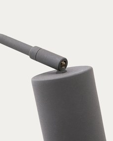 Czarna metalowa lampa stołowa (wysokość 49 cm) Manie – Kave Home