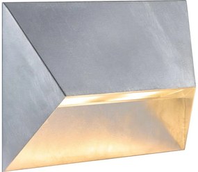 Nordlux - Oprawa ścienna zewnętrzna PONTIO 2xGU10/25W/230V IP54 srebrna
