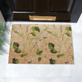 Wycieraczka z włókna kokosowego 40x60 cm Watercolour Leaves – Artsy Doormats