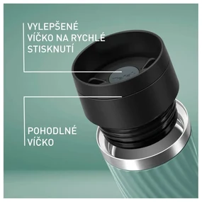Jasnozielony kubek podróżny 360 ml – Tefal
