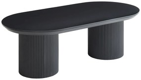 Stolik kawowy z MDF - Czarny - LORIMILA