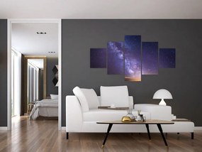 Obraz - Widok z kosmosu (125x70 cm)