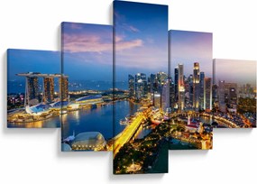 Obraz - Singapur, Azja (125x70 cm)