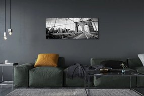 Zdjęcie na płótnie Most na Tle Wieżowców