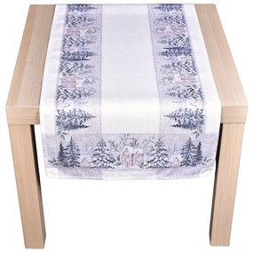 Świąteczny bieżnik Zimowa nostalgia, 40 x 140 cm