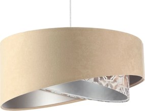 Beżowa lampa wisząca nad stół R5-T65