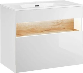 Szafka łazienkowa z umywalką 80 cm G6-B72