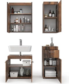 Zestaw mebli łazienkowych oldstyle 60x34x56 luna