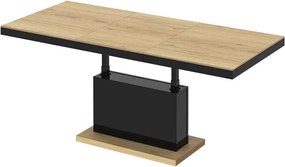 Nowoczesny ławostół Matera Max Hubertus dąb