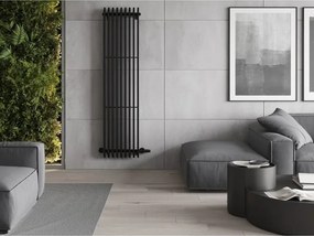 Mexen Aurora grzejnik dekoracyjny 1800 x 450 mm, 1347 W, czarny - W212-1800-450-00-70