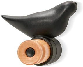 Czarny haczyk ścienny Bonami Essentials Bird
