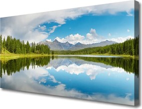 Obraz canvas Harmonijny Pejzaż Alpejski